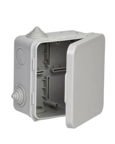 Коробка КМ 100х100х50 GENERICA (UKO31-100-100-050-K03-54G). Коробка распаячная для открытой проводки. GENERICA в Омске