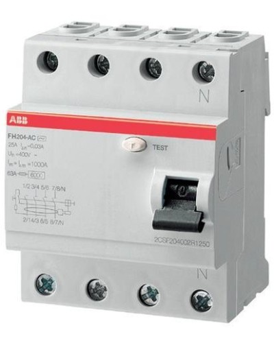 FH204 AC-40/0,03 (2CSF204004R1400). Выключатель дифференциального тока (УЗО). ABB в Омске