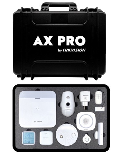 Демо-кейс AX PRO Hikvision. Демонстрационный комплект. AX PRO Hikvision в Омске