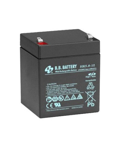 B.B. Battery HR 5.8-12. Аккумулятор герметичный свинцово-кислотный. B.B. Battery в Омске