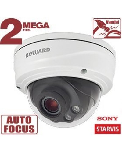 SV2016DVZ (2.7-13.5мм). Видеокамера IP купольная. Beward в Омске