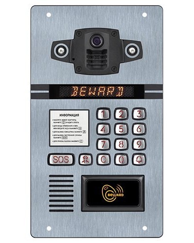 DKS15105. Вызывная панель подъездного IP-домофона. Beward в Омске