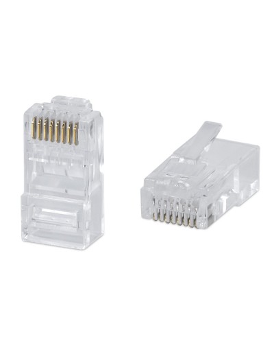 8P8C-C6(1.20)-FC (100 шт) (11081c). Разъем RJ-45. CABEUS в Омске