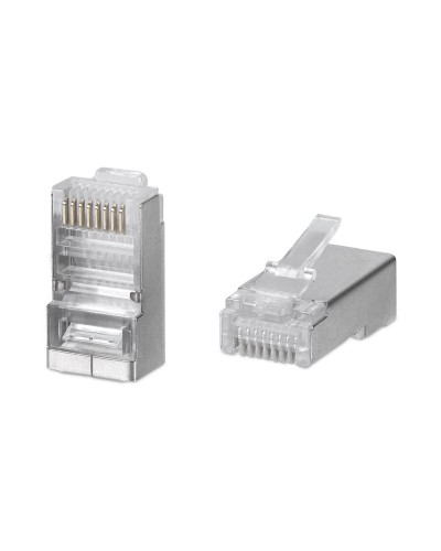 8P8C-SH-C6 (100 шт) (7245c). Разъем RJ-45. CABEUS в Омске