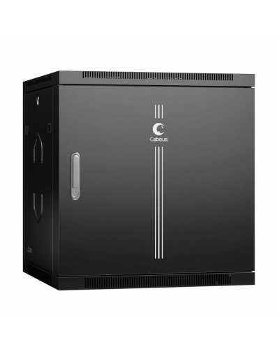 SH-05F-12U60/60m-R-BK (10744c). Шкаф телекоммуникационный 19 настенный 12U. CABEUS в Омске