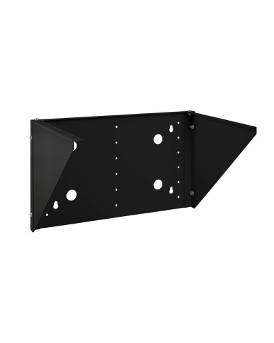 NC-6U-V-BK (12027c). Кронштейн настенный вертикальный 19 6U, цвет черный. CABEUS в Омске
