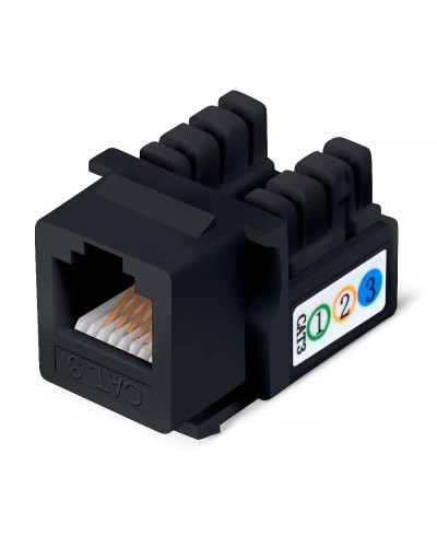 KJ-RJ12-90-BK (9481c): Вставка Keystone Jack в Омске