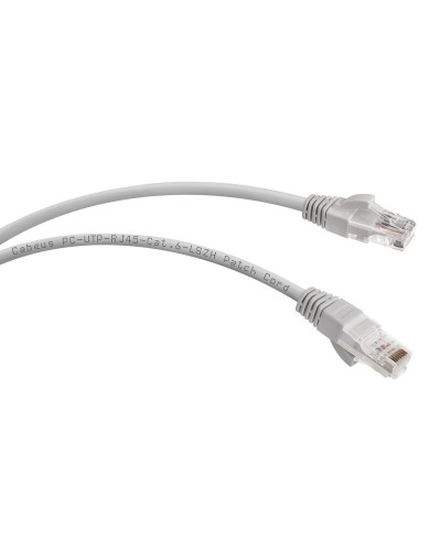 PC-UTP-RJ45-Cat.6-15m-LSZH (9595c), серый. Патч-корд медный. CABEUS в Омске