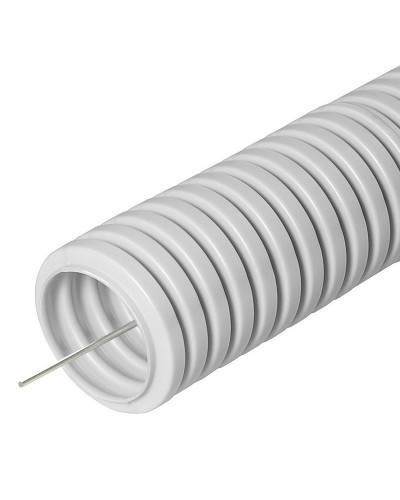 FCPL-32-PVC-025-1-GY (11230c): Труба гофрированная гибкая, лёгкая с протяжкой в Омске