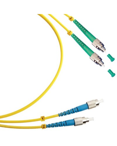 FOP(d)-9-FC/APC-FC/UPC-1m (8101c). Патч-корд оптический. CABEUS в Омске