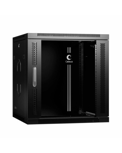SH-05F-12U60/60-R-BK (10743c). Шкаф телекоммуникационный 19 настенный 12U. CABEUS в Омске