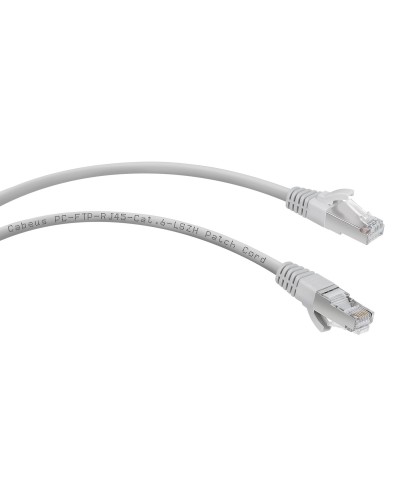 PC-FTP-RJ45-Cat.6-1m-LSZH (7908c), серый. Патч-корд медный. CABEUS в Омске