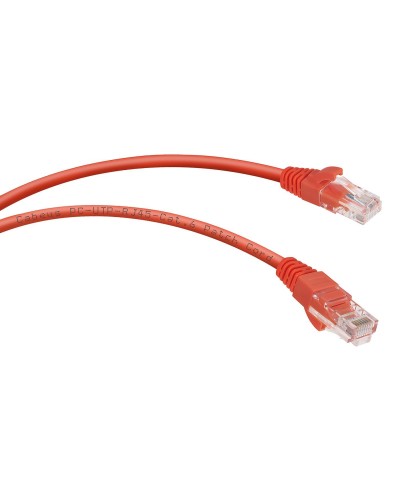 PC-UTP-RJ45-Cat.6-0.3m-RD (8689c), красный. Патч-корд медный. CABEUS в Омске