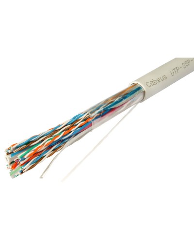UTP-25P-Cat.5-IN-LSZH (10167c). Кабель «витая пара» (LAN) для структурированных систем связи. CABEUS в Омске