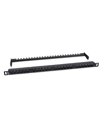 PLHD-24-Cat.6-Dual-180-0,5U (9664c): Патч-панель 19" в Омске