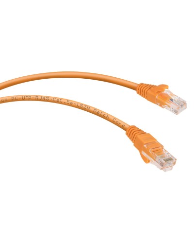 PC-UTP-RJ45-Cat.5e-0.15m-OR-LSZH (9518c), оранжевый. Патч-корд медный. CABEUS в Омске