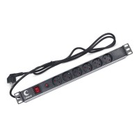 PDU-6P-F-2EU (7296c). Блок розеток 19. CABEUS