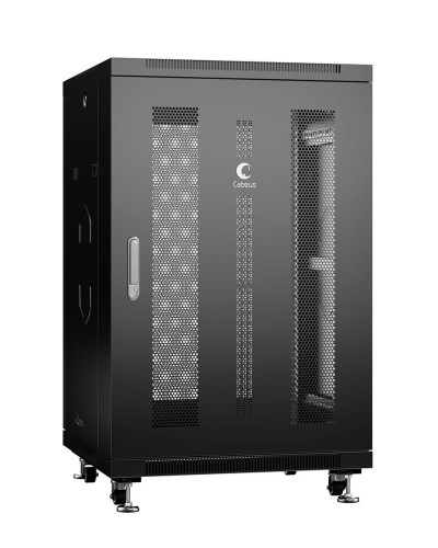 ND-05C-18U60/100-BK (8531c). Шкаф телекоммуникационный 19 напольный 18U. CABEUS в Омске