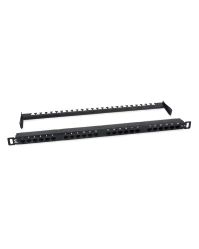 PLHD-24-Cat.5e-Dual-180-0,5U (9663c): Патч-панель 19" в Омске