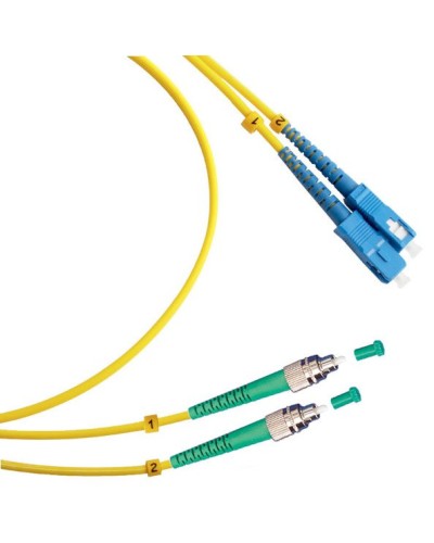 FOP(d)-9-FC/APC-SC/UPC-10m (8067c). Патч-корд оптический. CABEUS в Омске