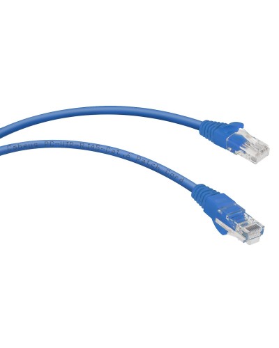 PC-UTP-RJ45-Cat.6-0.3m-BL (8675c), синий. Патч-корд медный. CABEUS в Омске