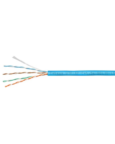 UTP-4P-Cat.5e-SOLID-LSZH-BL-100 (9777c-5). Кабель «витая пара» (LAN) для структурированных систем связи. CABEUS в Омске