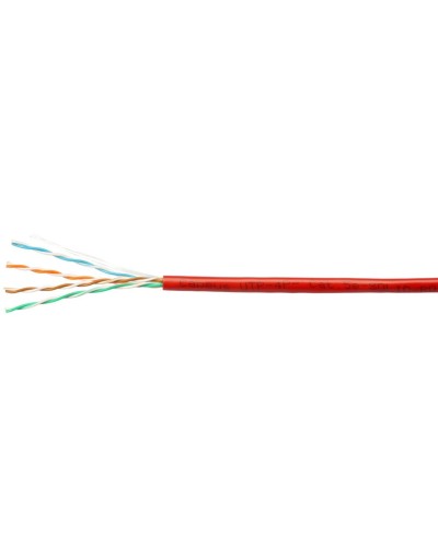 UTP-4P-Cat.5e-SOLID-RD (7249c). Кабель «витая пара» (LAN) для структурированных систем связи. CABEUS в Омске