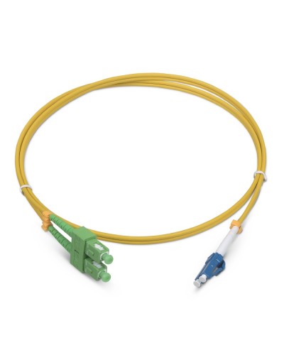 FOP(d)-9-SC/APC-LC/UPC-10m (8147c). Патч-корд оптический. CABEUS в Омске