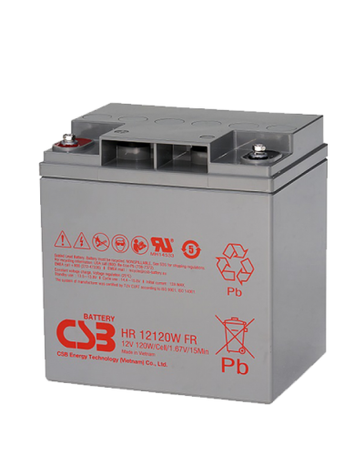 CSB HR 12120W FR. Аккумулятор герметичный свинцово-кислотный. CSB в Омске
