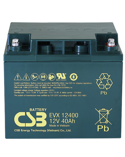 CSB EVX 12400. Аккумулятор герметичный свинцово-кислотный. CSB в Омске