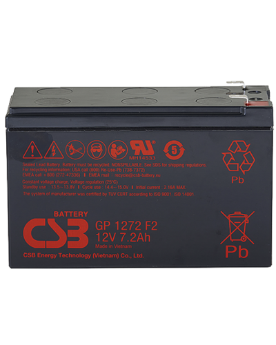 CSB GP 1272 F2. Аккумулятор герметичный свинцово-кислотный. CSB в Омске