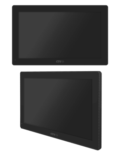 CTV-IM1030W Cloud 10 B (чёрный). Монитор домофона цветной. CTV в Омске