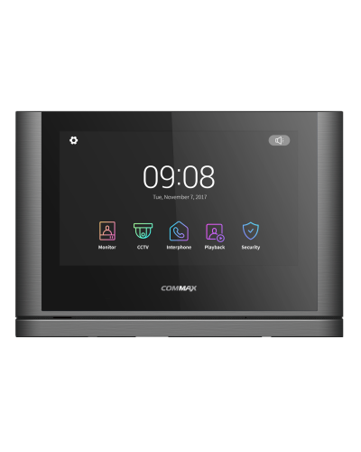 CDV-1024MA/VZ (светлое серебро) Black Smog. Монитор видеодомофона цветной. Commax в Омске