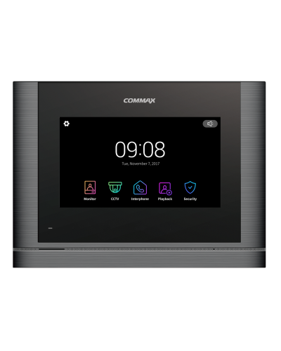 CDV-704MF (темное серебро). Монитор видеодомофона цветной. Commax в Омске