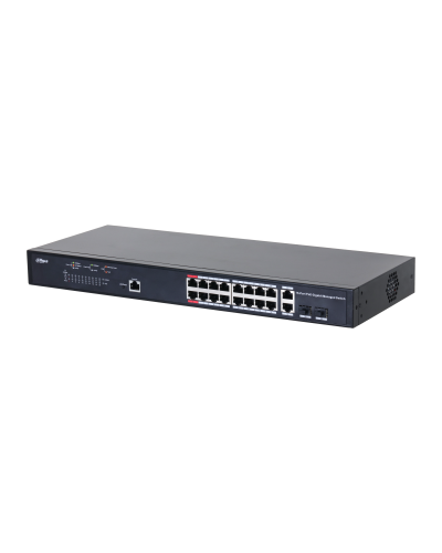 DH-PFS4218-16GT-130. Сетевой PoE коммутатор . Dahua в Омске