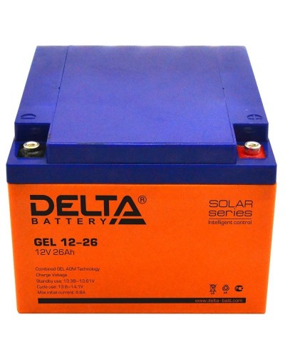 Delta GEL 12-26. Аккумулятор герметичный свинцово-кислотный. Delta в Омске