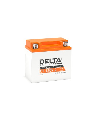 Delta CT 1207.2. Аккумулятор герметичный свинцово-кислотный стартерный. Delta в Омске