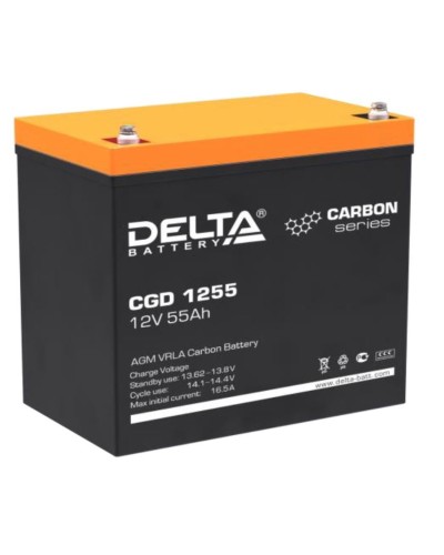 Delta CGD 1255. Аккумулятор герметичный свинцово-кислотный. Delta в Омске