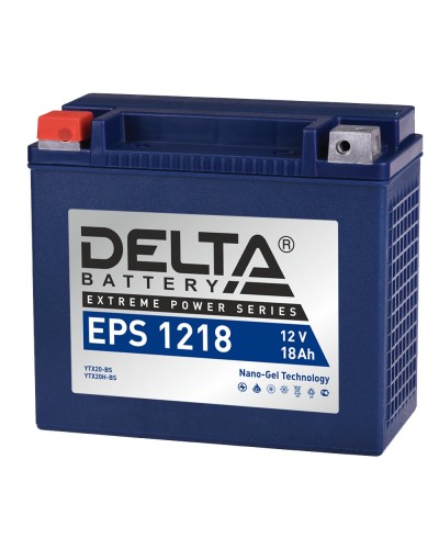 Delta EPS 1218. Аккумулятор герметичный свинцово-кислотный стартерный. Delta в Омске