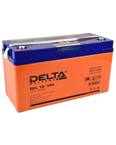 Delta GEL 12-120. Аккумулятор герметичный свинцово-кислотный. Delta в Омске