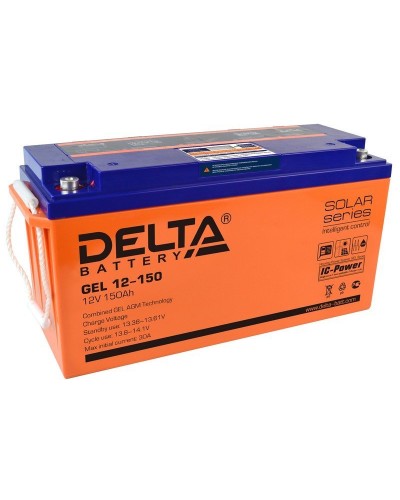 Delta GEL 12-150. Аккумулятор герметичный свинцово-кислотный. Delta в Омске