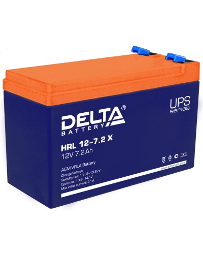 Delta HRL 12-7.2 X. Аккумулятор герметичный свинцово-кислотный. Delta в Омске