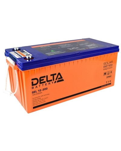 Delta GEL 12-200. Аккумулятор герметичный свинцово-кислотный. Delta в Омске