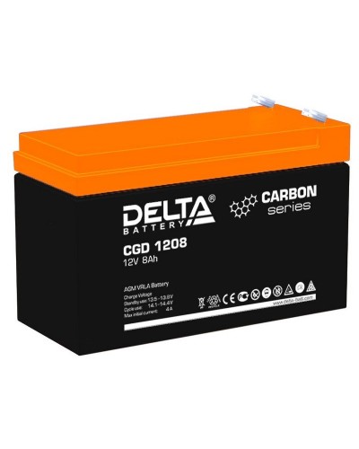 Delta CGD 1208. Аккумулятор герметичный свинцово-кислотный. Delta в Омске