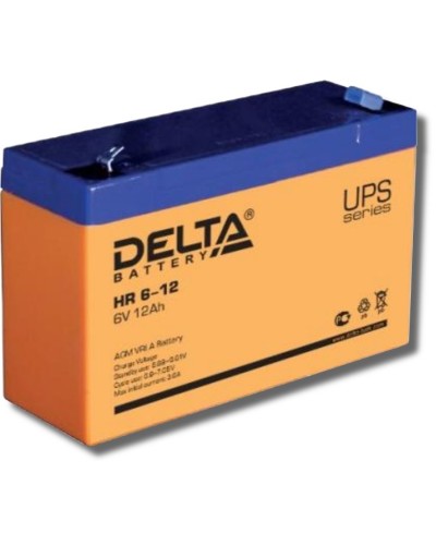 Delta HR 6-12. Аккумулятор герметичный свинцово-кислотный. Delta в Омске