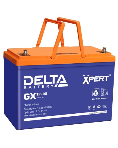 Delta GX 12-90. Аккумулятор герметичный свинцово-кислотный. Delta в Омске