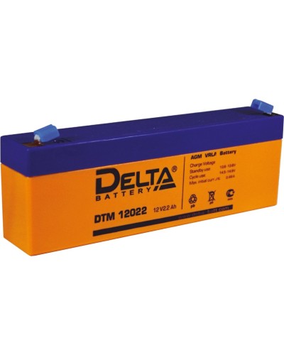 Delta DTM 12022. Аккумулятор герметичный свинцово-кислотный. Delta в Омске