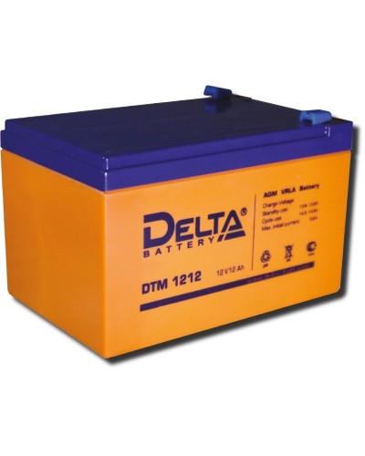 Delta DTM 1212. Аккумулятор герметичный свинцово-кислотный. Delta в Омске