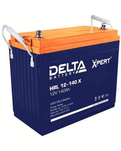 Delta HRL 12-140 X. Аккумулятор герметичный свинцово-кислотный. Delta в Омске