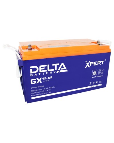 Delta GX 12-65. Аккумулятор герметичный свинцово-кислотный. Delta в Омске